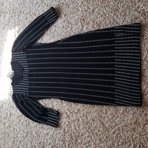 Black & White Sweater Dress